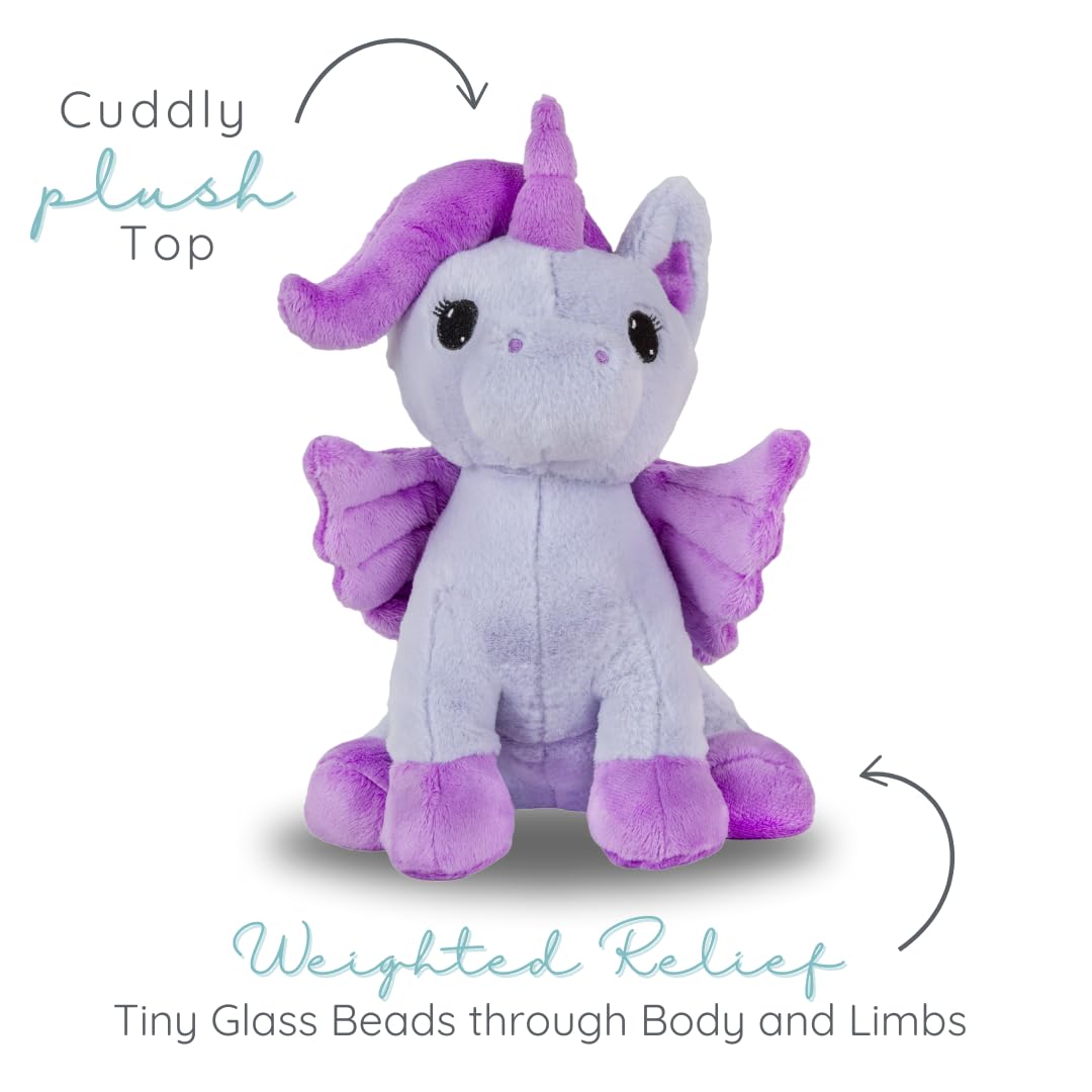 Amazon.com: Warm Pals Dark Pegasus, Microwavable Weighted Plush